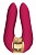 Мини-вибратор с двумя кончиками Shunga AIKO малиновый Мини-вибратор с двумя кончиками Shunga AIKO малиновый
