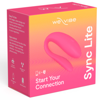 Вибратор для пар с управлением от приложения We-Vibe Sync Lite розовый