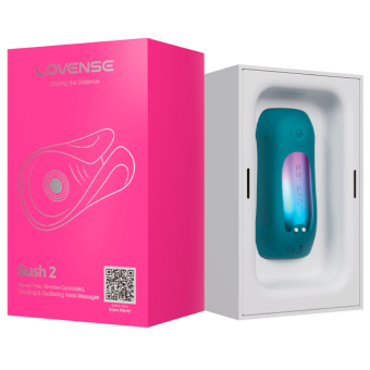 Мастурбатор Lovense Gush 2 бирюзовый