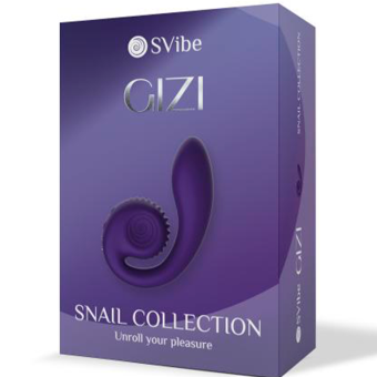 Раскручивающийся вибратор Svibe Gizi фиолетовый