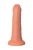 Телесный фаллоимитатор на присоске RealStick CALIBER - 18 см.