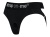 Черные трусики для насадок Heroine Lingerie Harness - size XL