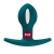 Зеленая анальная пробка B Ball Uno - 7,3 см.