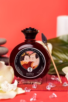 Съедобная краска для тела Shunga Клубника и шампанское