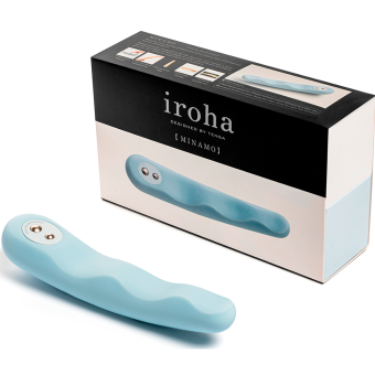 Нежный вибратор Tenga Iroha Minamo голубой