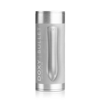Мини-вибратор Doxy Bullet серебряный