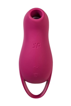 Вакуумый вибростимулятор клитора Satisfyer Pocket Pro 1 бордовый Вакуумый вибростимулятор клитора Satisfyer Pocket Pro 1 бордовый