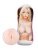 Телесный мастурбатор-вагина в колбе из пластика