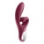 Вибратор с двойным клиторальным стимулятором Satisfyer Touch Me красный