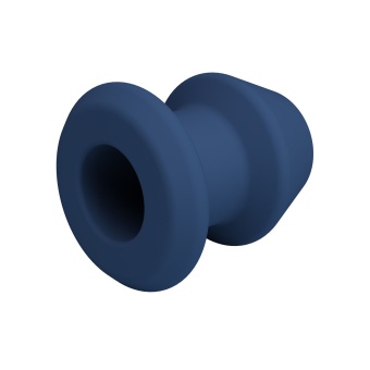 Синий анальный расширитель Jack Anal Plug S - 7,7 см.