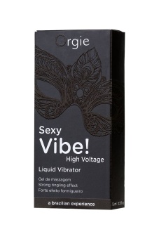 Гель с усиленным эффектом вибрации Orgie Sexy Vibe High Voltage 15 мл