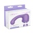 Фиолетовая утяжелённая насадка для массажёра Le Wand Petite Curve