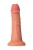 Телесный фаллоимитатор на присоске RealStick CALIBER - 18 см.