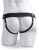 Полый реалистичный фаллопротез с вибрацией Hollow Rechargeable Strap-on with Balls 20 см мулат