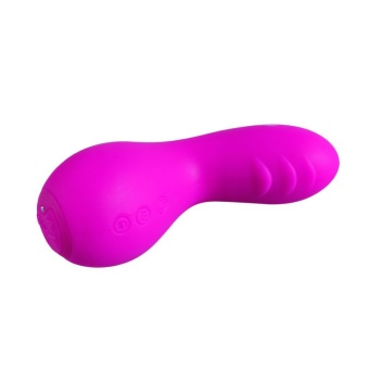 Лиловый клиторальный вибратор Gourd