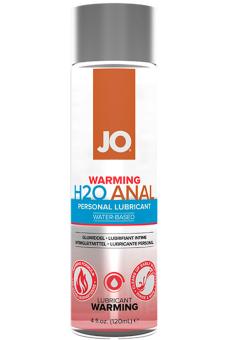 Анальный лубрикант System JO Anal H2O Warming на водной основе разогревающий 120 мл