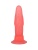 Розовый гелевый анальный стимулятор на присоске - 14 см. Розовый гелевый анальный стимулятор на присоске - 14 см.