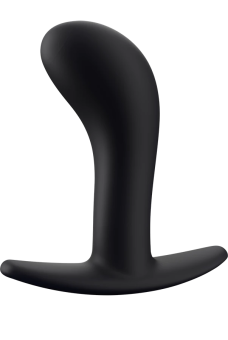 Анальная пробка с загнутым кончиком Fun Factory Bootie Medium Anal Toy чёрная