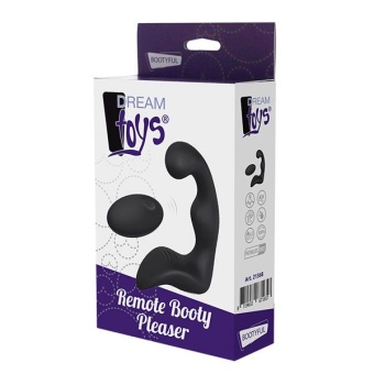 Черный вибромассажер простаты REMOTE BOOTY PLEASER Черный вибромассажер простаты REMOTE BOOTY PLEASER