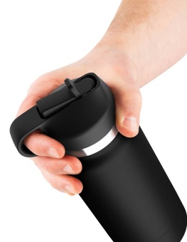 Мастурбатор в бутылке Fap Flask черный