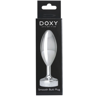 Вытянутая анальная пробка Doxy Butt Plug Smooth