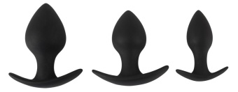 Набор анальных пробок Black Velvets Anal Trainer Set