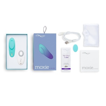 Клиторальный вибратор в трусики We-Vibe Moxie мятный
