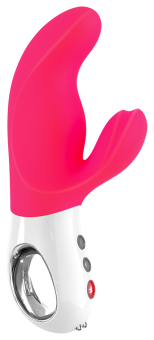 Вибратор со стимулятором клитора Fun Factory MISS Bi розовый