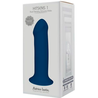 Фаллоимитатор на присоске Hitsens 1 синий 17,7 см