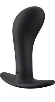 Анальная пробка с загнутым кончиком Fun Factory Bootie Medium Anal Toy чёрная