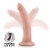 Телесный фаллоимитатор-реалистик 7 Inch Posable Dildo - 19 см.