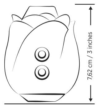 Бесконтактный клиторальный стимулятор Romp Suction Rose