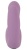Фиолетовый тройной вибратор MIREVA RC Triple Hands-Free Vibrator