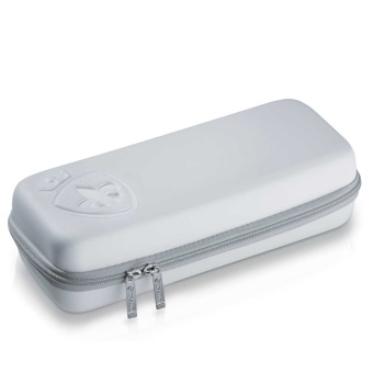 Вибратор с клиторальным стимулятором Mystim Danny Divido вишнёвый