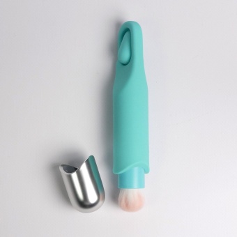 Вибропуля-щёточка с ротацией Youvic бирюзовая