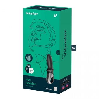 Вибратор Satisfyer Hot Passion с функцией нагрева и приложением Вибратор Satisfyer Hot Passion с функцией нагрева и приложением
