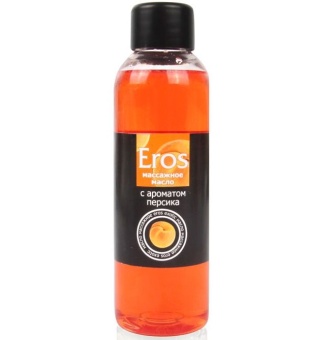 Масло массажное Eros с ароматом персика - 75 мл