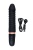 Черный вибратор Waname D-Splash Hurricane с ребрышками - 22,5 см. Черный вибратор Waname D-Splash Hurricane с ребрышками - 22,5 см.