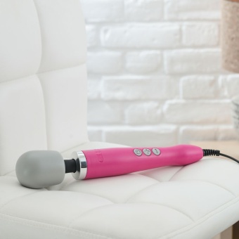 Вибромассажёр Doxy Wand Massager розовый