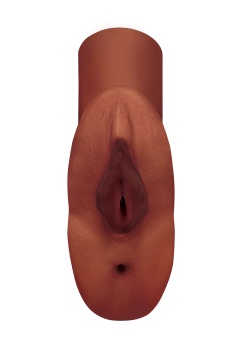 Мастурбатор вагина и попка PDX Plus Perfect Pussy Brown коричневый