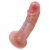 Фаллоимитатор на присоске King Cock 17 см телесный Фаллоимитатор на присоске King Cock 17 см телесный