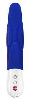 Вибратор со стимулятором клитора Fun Factory LADY BI синий