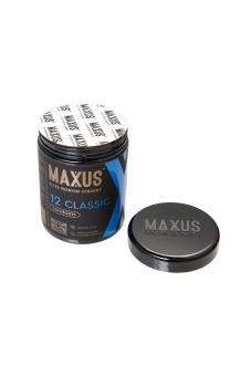 Набор классических презервативов Maxus Classic X-Edition 12 шт с кейсом