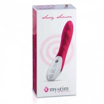 Вибратор Mystim Sassy Simon розовый - 27 см
