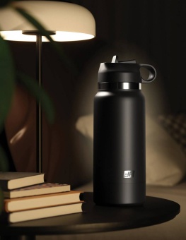 Мастурбатор в бутылке Fap Flask черный