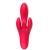 Красный вибратор-кролик с 4 моторами Shakira