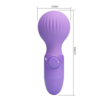 Сиреневый мини-вибратор Mini Stick Pro