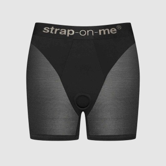 Трусики-шорты для фиксации насадок Strap-on-me Harness Lingerie Halo - size M