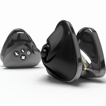 Мини-вибратор с электростимуляцией Mystim Heart's Desire Black Edition чёрный