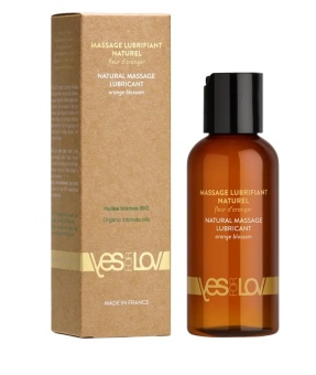 Натуральная массажная смазка Natural Massage Lubricant Orange Blossom - 100 мл.